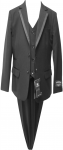 BOYS 5PC. SUIT (BLACK) 2121221